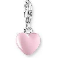 THOMAS SABO Pink Heart, 925 Sterling Silver, 1993-007-9 Charm Pendant