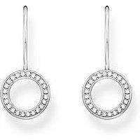 Thomas Sabo Stone-Set Dangle Earrings: Elegant, Versatile, Recycled Silver