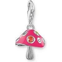 Thomas Sabo Charm Colourful Mushroom Silver