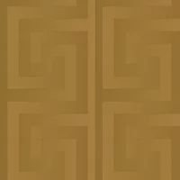 Versace Greek Key Gold Wallpaper