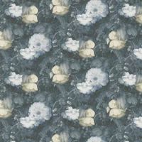 Livingwalls Floral Wallpaper Metropolitan Stories Non-Woven Anke & Daan - Amsterdam 10.05 m x 0.53 m Blue Green Yellow Made in Germany 369213 36921-3