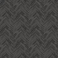 Versace Home IV Vinyl Wallpaper Ornaments Fishbone Black Gloss 370514 (€10.45/1sqm