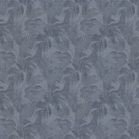 Jungle Wallpaper Cosy & Relax New Walls A.S. Création Non-Woven Wallpaper 10.05 m x 0.53 m Blue Made in Germany 373965 37396-5