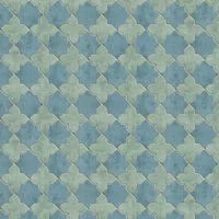 AS Creation New Walls Moroccan Tiles Green Wallpaper 37421-4