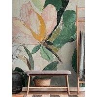 Cosmo Living by Cosmopolitan Mural Gilded Bloom Panel 79144-3