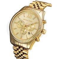MICHAEL KORS MEN'S WATCH MK8281 LEXINGTON GOLD BNIB 2Y WARRANTY NEW ORIGINAL