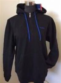 Reebok Men's Hoodie Black Hoody 1/4 zip Top UK Medium Z32653 BNWT