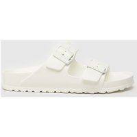 Birkenstock Arizona, Unisex - Adults Sandals, White (White), 7.5 UK Narrow (41 EU)
