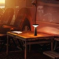 FH Lighting Pinto LED table lamp, CCT, black