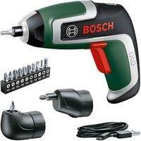 Bosch IXO VII Set 3.6v Cordless Screwdriver 1 x 2ah Integrated Liion USB Charger Case