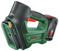 Bosch Home and Garden Electric Air Pump/Air Compressor UniversalPump 18V (1x 2,0 Ah Battery; 18 Volt System; for Car, Motorcycle and Bicycle Tyres; 150 PSI; 10.3 Bar; in Carton Packaging)