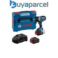 Bosch Professional BITURBO Cordless Impact Wrench GDS 18V-1600 HC (3/4" high-Torque, incl. 2 x 8.0Ah, ProCORE18V Battery, Charger, Bluetooth Module GCY 42, L-BOXX)