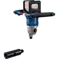Bosch Professional 18V System Cordless Mixer GRW 18V-160 (incl. 1x Extension Piece 7cm (M14-M14), 2X Wrenches)