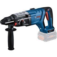 Bosch Professional 18V System Cordless Rotary Hammer GBH 18V-28 D (Kickback Control, incl. Cleaning Cloth, Auxiliary Handle, Depth Gauge, Without Battery/Charger)