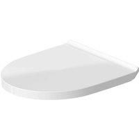 Duravit Toilet seat Duravit No.1, Soft Close Toilet seat, Urea thermoset Toilet lid, Toilet Cover with Stainless Steel Hinges, White