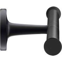 Duravit Startk T Wall Mounted Double Toilet Paper Holder - Matt Black