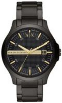 Armani Exchange Hampton Black Dial Quartz AX2413 Men's Watch
