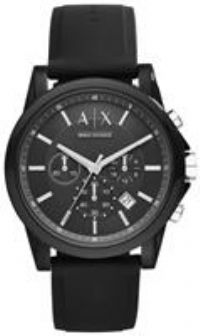 *Low Price* Armani Exchange 44mm Dial Black Chronograph Watch AX1326 RRP£110