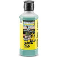 Kärcher Terrace Cleaner concentrate RM 564, for gentle cleaning of driveways, patios & decking made of wood and stone, 500ml concentrate dilutes to 5l cleaning liquid.