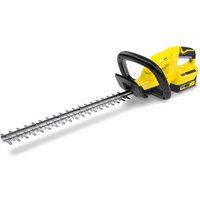 Kärcher Hge 18-45 Cordless Hedge Trimmer (Battery Set), Yellow/Black, 45 cm