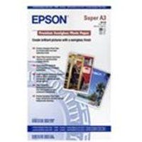 Epson Premium - Semi-gloss photo paper - Super A3 (330 x 483 mm) - 20 sheet(s)