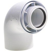 Viessmann Flue Elbow 60/100mm 87 (176HX)