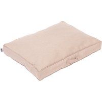 TIAKI Dog Mattress Memory Foam, beige - L: L 120 x W 90 x H 19 cm