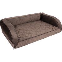 zoolove Wellness Snuggle Sofa - Brown - 100 x 65 x 30 cm (L x W x H)