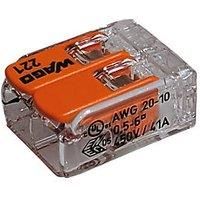 RT48617 2 Pole Terminal Block / Splicing Connector with Lever Lock 6mm 450V