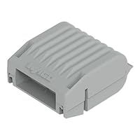 WAGO Gelbox, Gel enclosure, for splicing cables, with gel, 221, 2x73 Series, max. 4 mm² connectors, without splicing connectors, Size 1, gray, 207-1331 (4 pcs)
