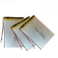 1-10pcs 405585 3000mAh 3.7V Lithium Polymer Battery Lipo battery For Power Bank Tablet pc PAD Laptop Notebook keyboard MID