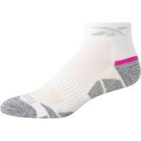 adidas Comfort Low Womens Golf Sock - White/Orchid - 3.5-6