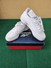 Reebok Club C85 Trainers, White Royal Gum, 3.5 UK
