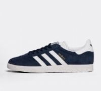 Men's Adidas Gazelle Classic Trainers Sneakers Casuals Navy