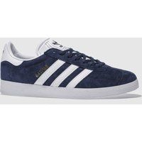 Men's Adidas Gazelle Classic Trainers Sneakers Casuals Navy