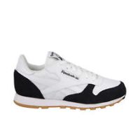 Reebok Classic SPP Lace Up White Suede Leather Kids Trainers AR2541