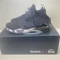REEBOK THE PUMP IZARRE Womens Ladies Teens Black Trainers Shoes UK4.5