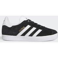 INFANT ADIDAS GAZELLE BLACK TRAINERS (SF2) RRP £42.99
