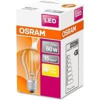 Osram 4058075112261 LED EEK A++ (A++ - E) E27 Glühlampenform 7W = 60W Warm white (Ø x L) 60mm x 105
