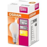 Osram Retail 4058075112469 LED Star CL A GL FR 40 Non-Dim 4W/827 E27