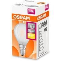 Osram Globe 25W LED Filament Frosted SES Bulb