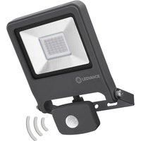 Floodlight LED: for wall, ENDURA© FLOOD Sensor Cool White / 30 W, 220…240 V, beam angle: 120°, Cool White, 4000 K, body material: aluminum, IP44, 1-pack