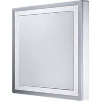 LEDVANCE Decorative LED Wall and Ceiling Luminaire, RGB Colors and various Modes adjustable per Remote Control, dimmable Panel, 38W, Warm White (3000K), Square (400mm x 400mm), LED COLOR + WHITE