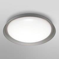 LEDVANCE Smart LEDWall and Ceiling Luminaire for Indoor Use with WiFi Technology, Tunable White (3000K-6500K), Gray, 430 mm, Compatible with Google and Alexa Voice Control, SMART+ WiFi ORBIS PLATE