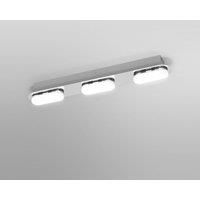 LEDVANCE Smart LED Bathroom Light Chrome, 20W, 2100LM, 3000-6500K, 45cm, IP44, Orbis Duplo Wall Light, Bathroom Light With Wifi Technology, Dimmable, Controllable Via App And Voice Assistant