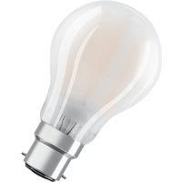 Osram 60W Filament Frosted B22D GLS Classic LED Bulb - Daylight White
