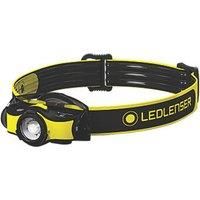 Ledlenser iH5R Rechargeable Head Torch with Helmet Mount 400lm