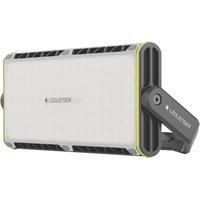 Ledlenser AF12R Work Area Rechargeable Floodlight, Super Bright 8000LM Portable & Plug in Light, IP67 Outdoor Waterproof, Up to 12.5H Battery, USB-C, LED Lamp for Plumber Workshop Garage Mechanic