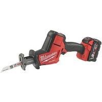 Milwaukee M18FHZ FUEL Hackzall Reciprocating Saw 2 x 5.0Ah
