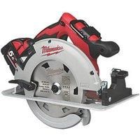 Milwaukee Power Tools M18 Blcs66-502X Brushless Circular Saw 18V 2 X 5.0Ah Li-Io